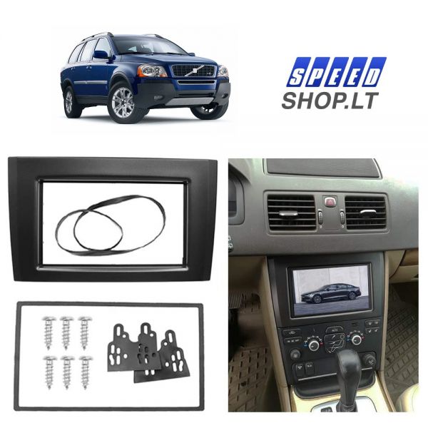 VOLVO XC 90 2DIN radio rėmelis